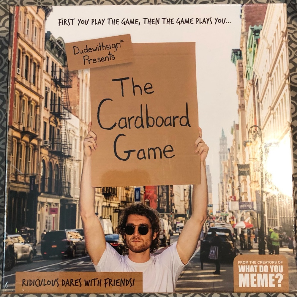 The Cardboard Game (Ages 17+)